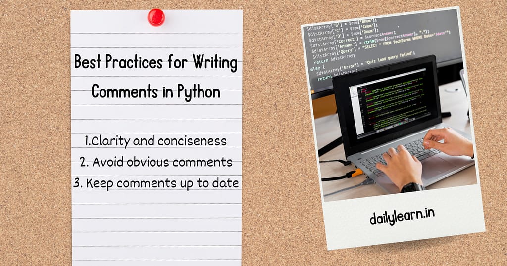 Best Practices for Writing Comments in Python