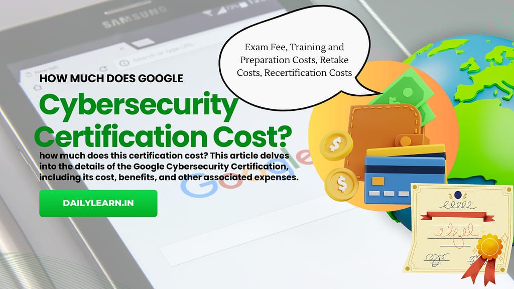 google cybersecurity cost?