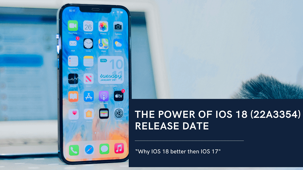 The Power of iOS 18 (22A3354): Release Date, Features, and How to Download the Beta